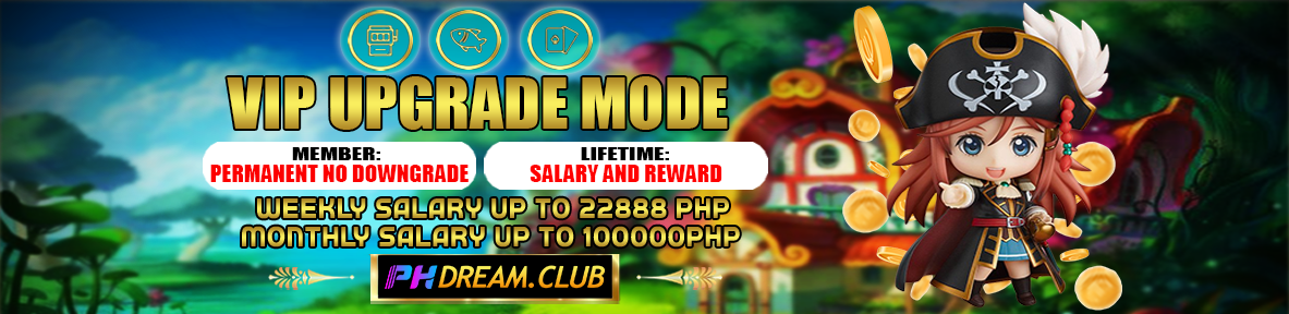 VIP Upgrade Mode Promotion on dreamplay.ph